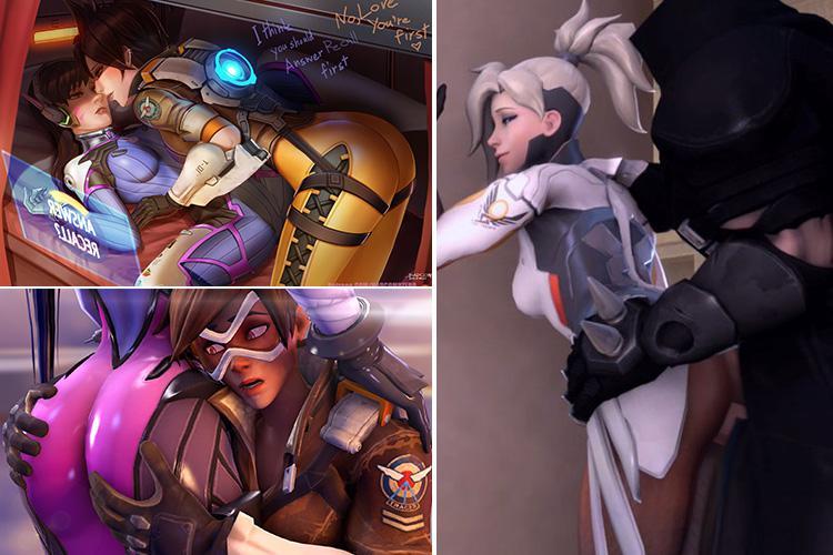 best of Creampie overwatch sombra