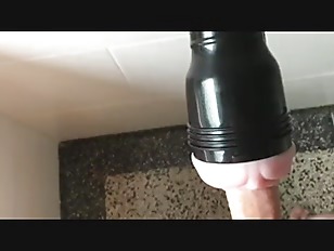 Bulldog reccomend filling shower mounted fleshlight