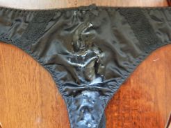 best of Satin thong black