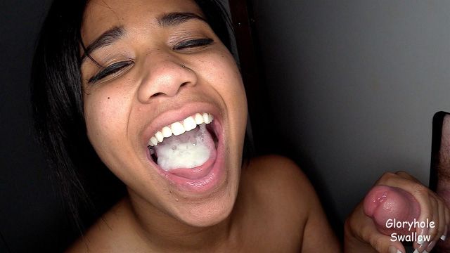 Swallowtail recomended ebony cumshot swallow