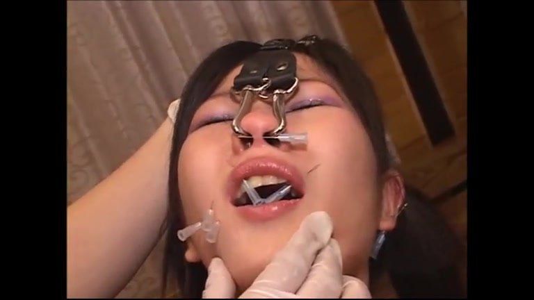 Face needle bdsm photo