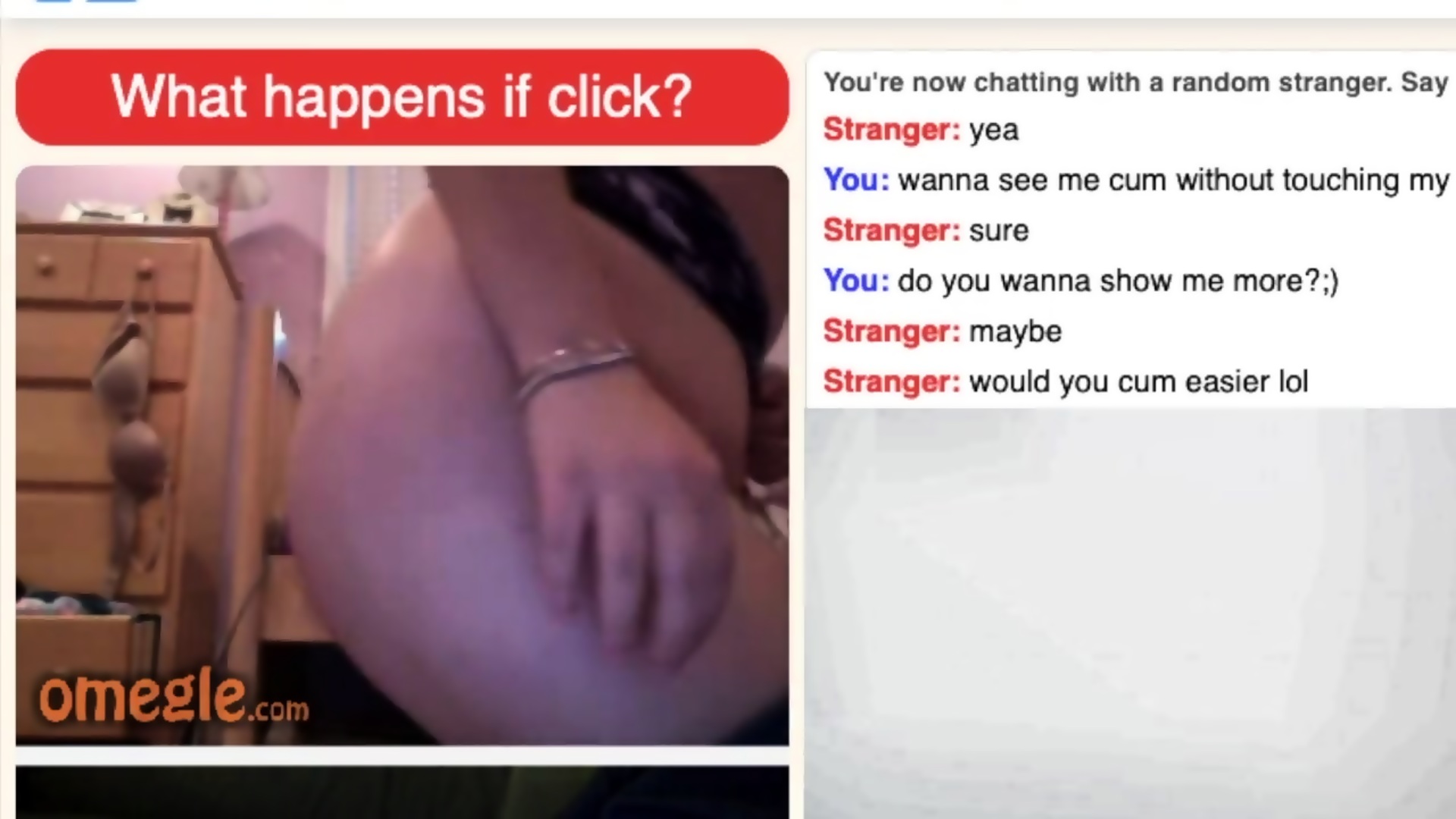 best of Doing whatever submissive omegle chick