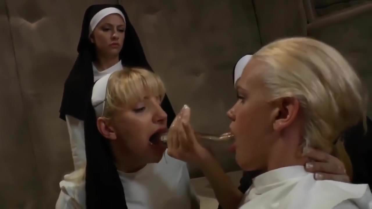 Cheeto reccomend nuns with double dildos dildo