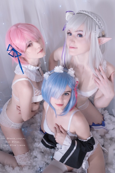 Sapphire reccomend re zero cosplay lesbian