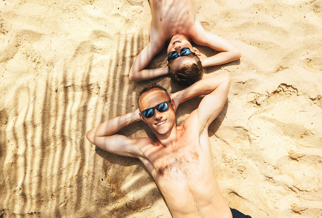 Nude couple beach hidden