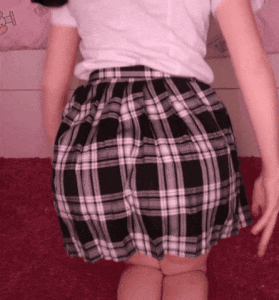 Detective reccomend girls ultimate tease short school uniform