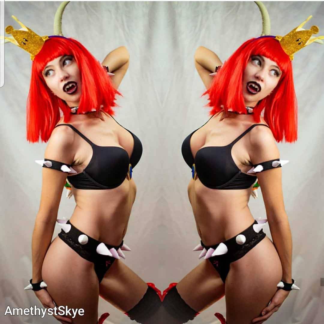 best of With fuck bowsette cosplay model shoot