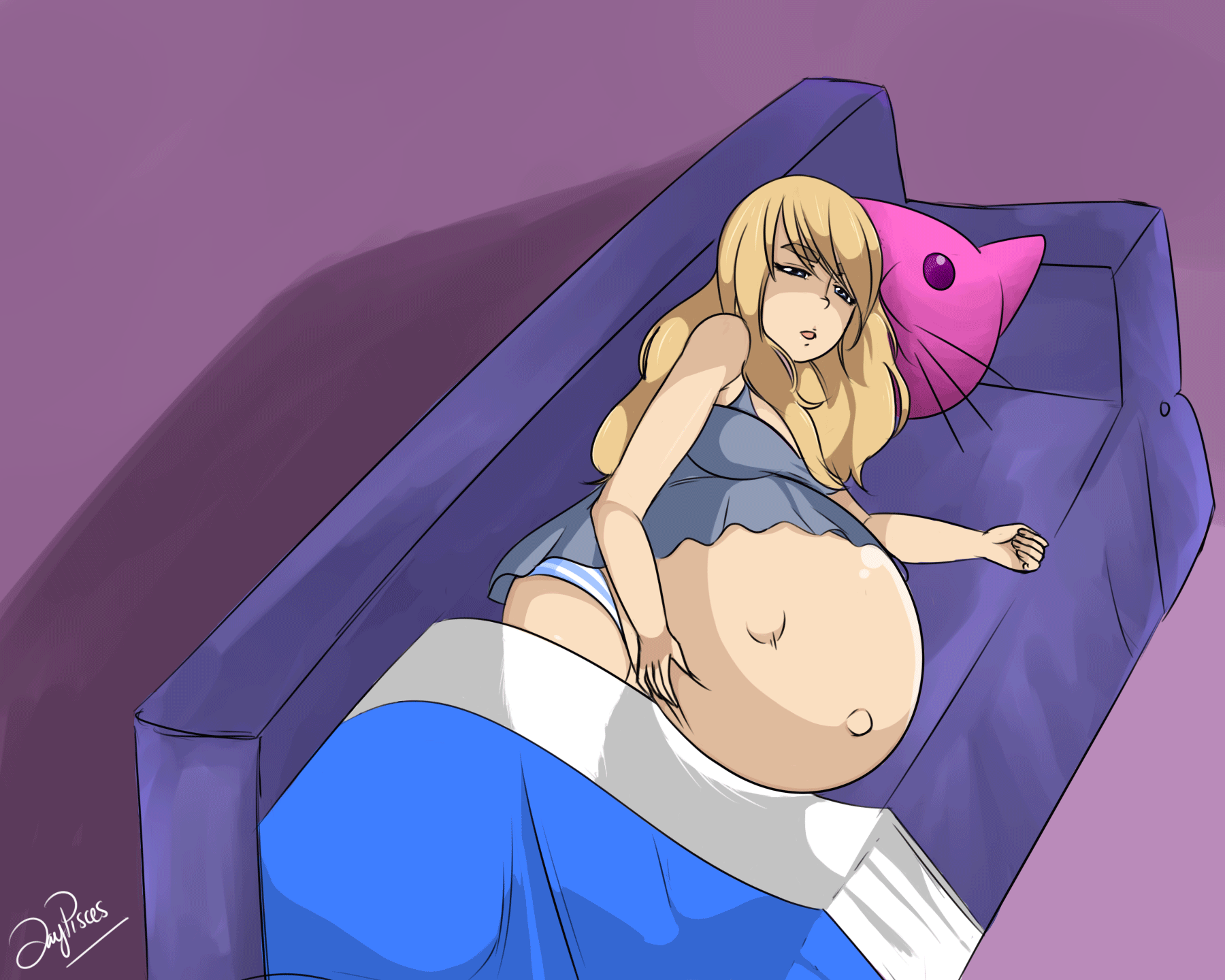 Icecap recomended inflation belly stuffed
