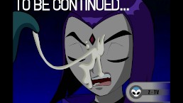 Raven lusts cock teen titans parody