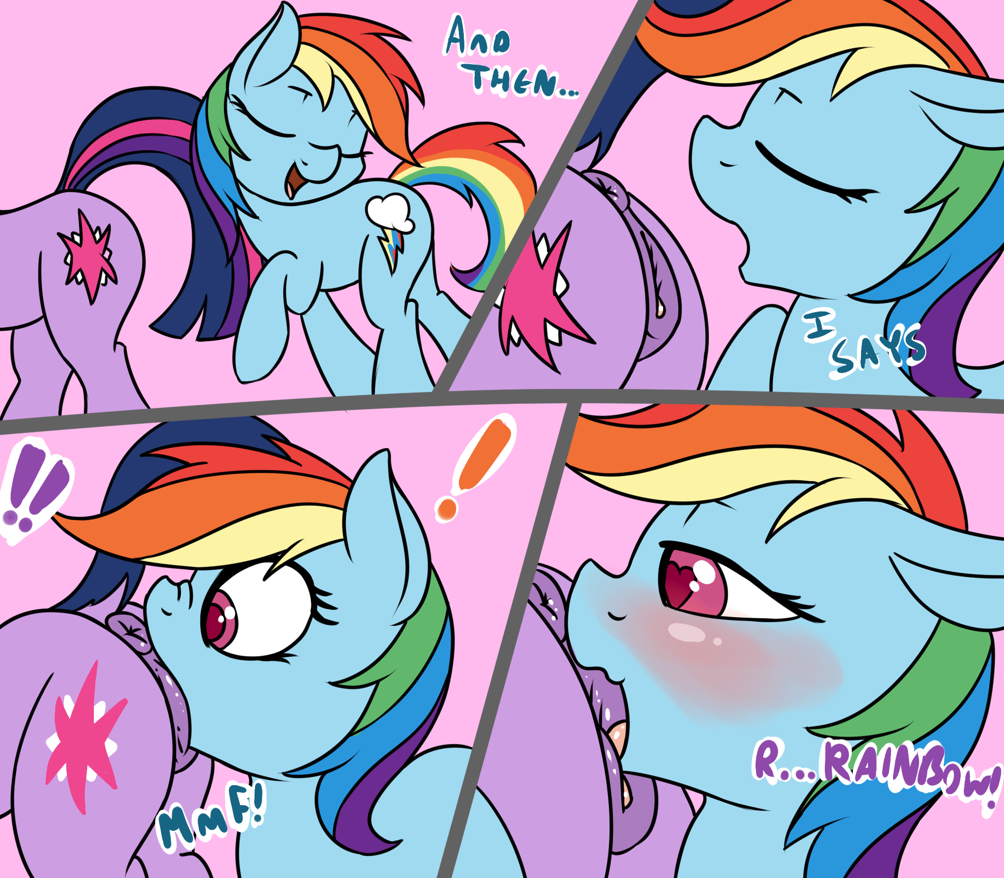 best of Makes pony dick sucks dashs rainbow