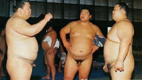 Japanese sumo fight