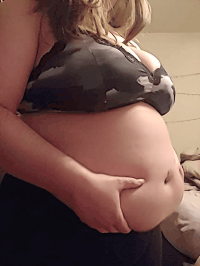 best of Cutie herself gainer stuffing bloating
