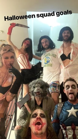 Cum4k halloween party fuck with multiple