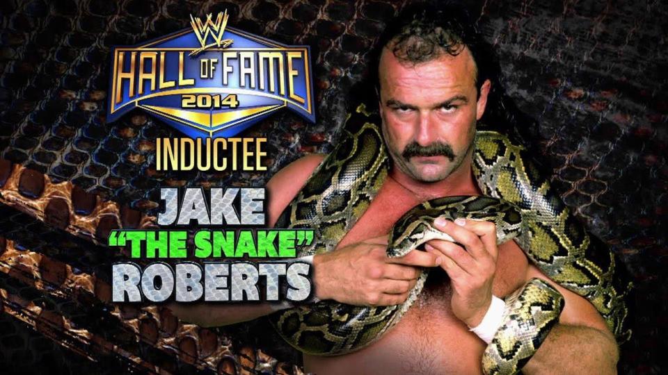 Jake snake roberts caught