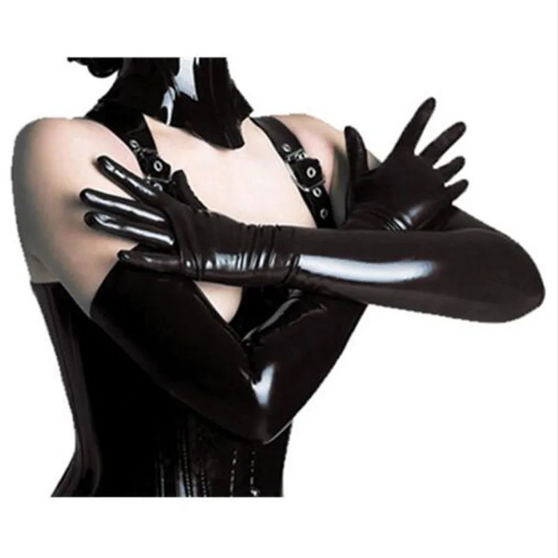 Real bondage december leather gloves handcuffs