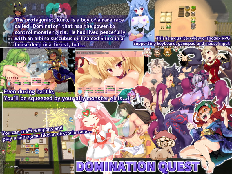 best of Girls monster domination waterdragon quest kuro