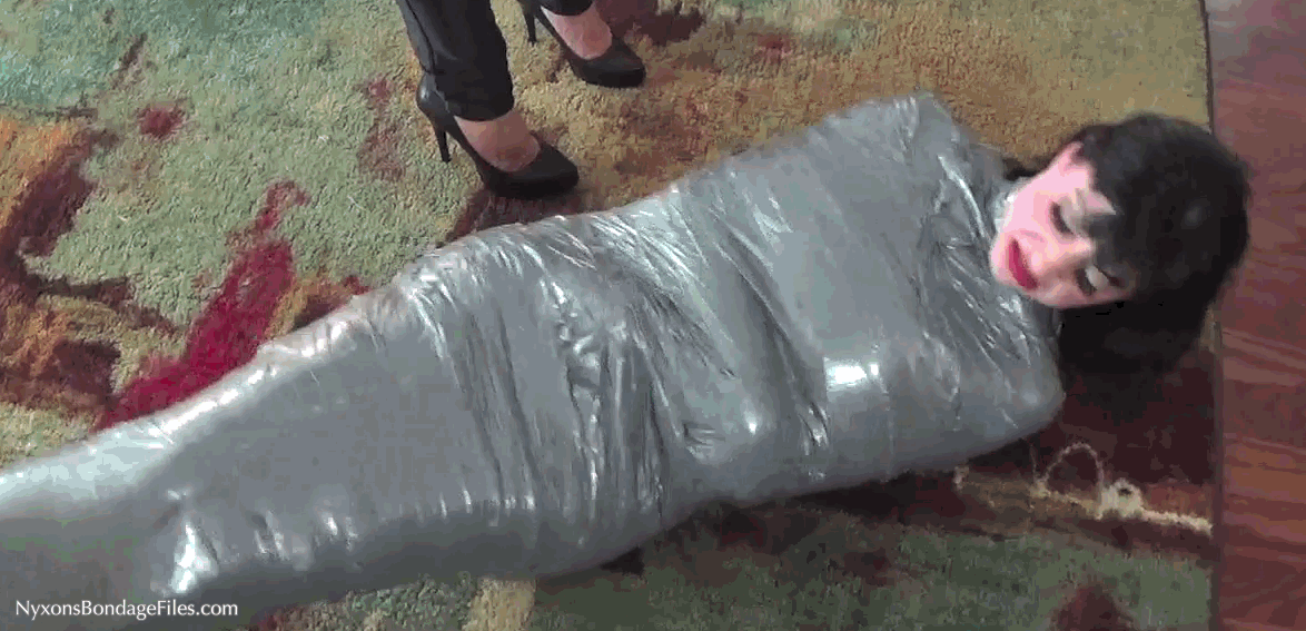 Duct tape mummification