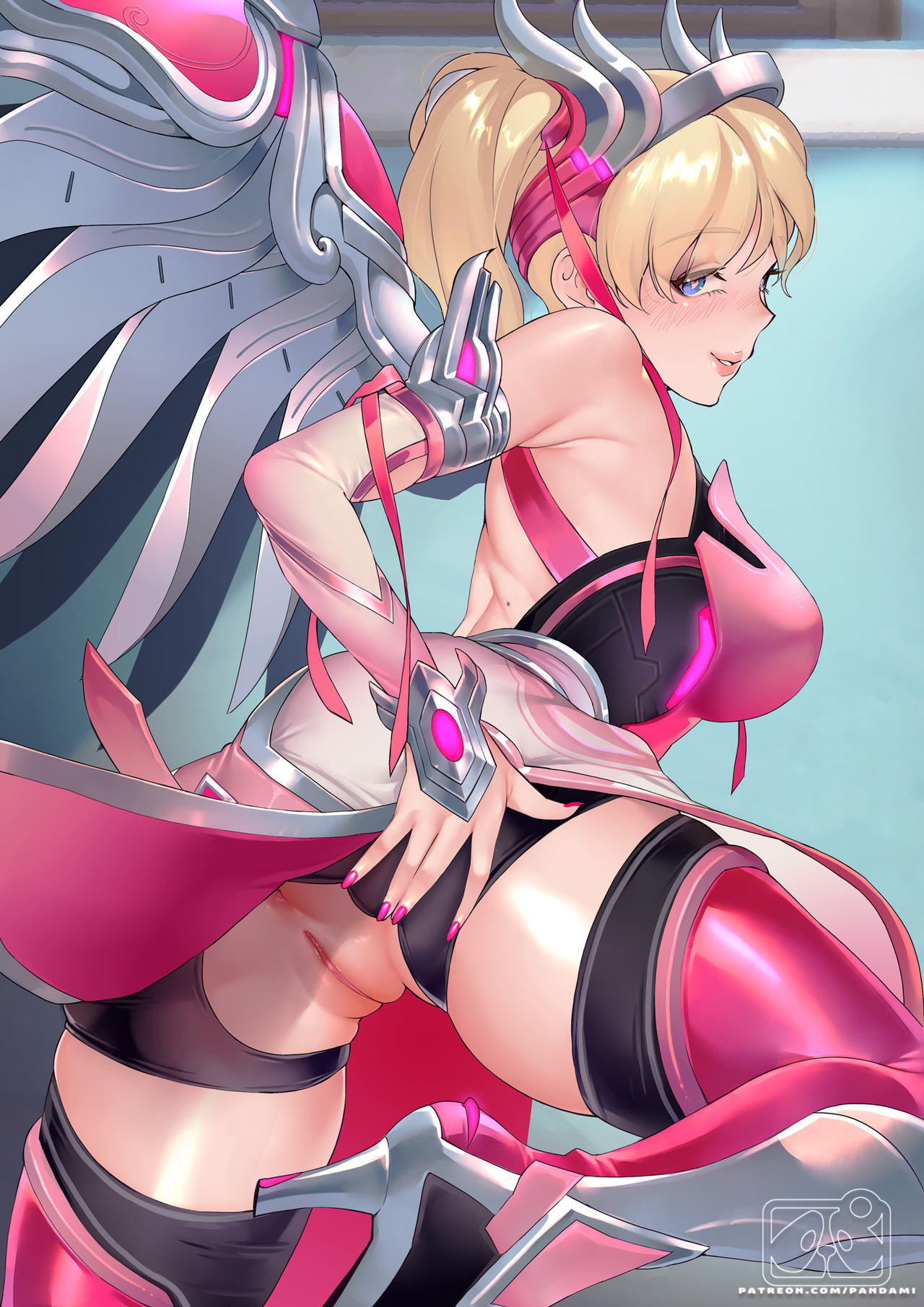 Pink mercy black