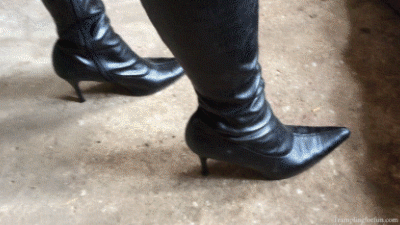Ratman reccomend spikey steps high heel boot torture