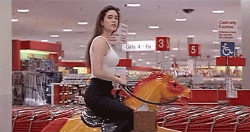 Dreads reccomend jennifer connelly riding loop