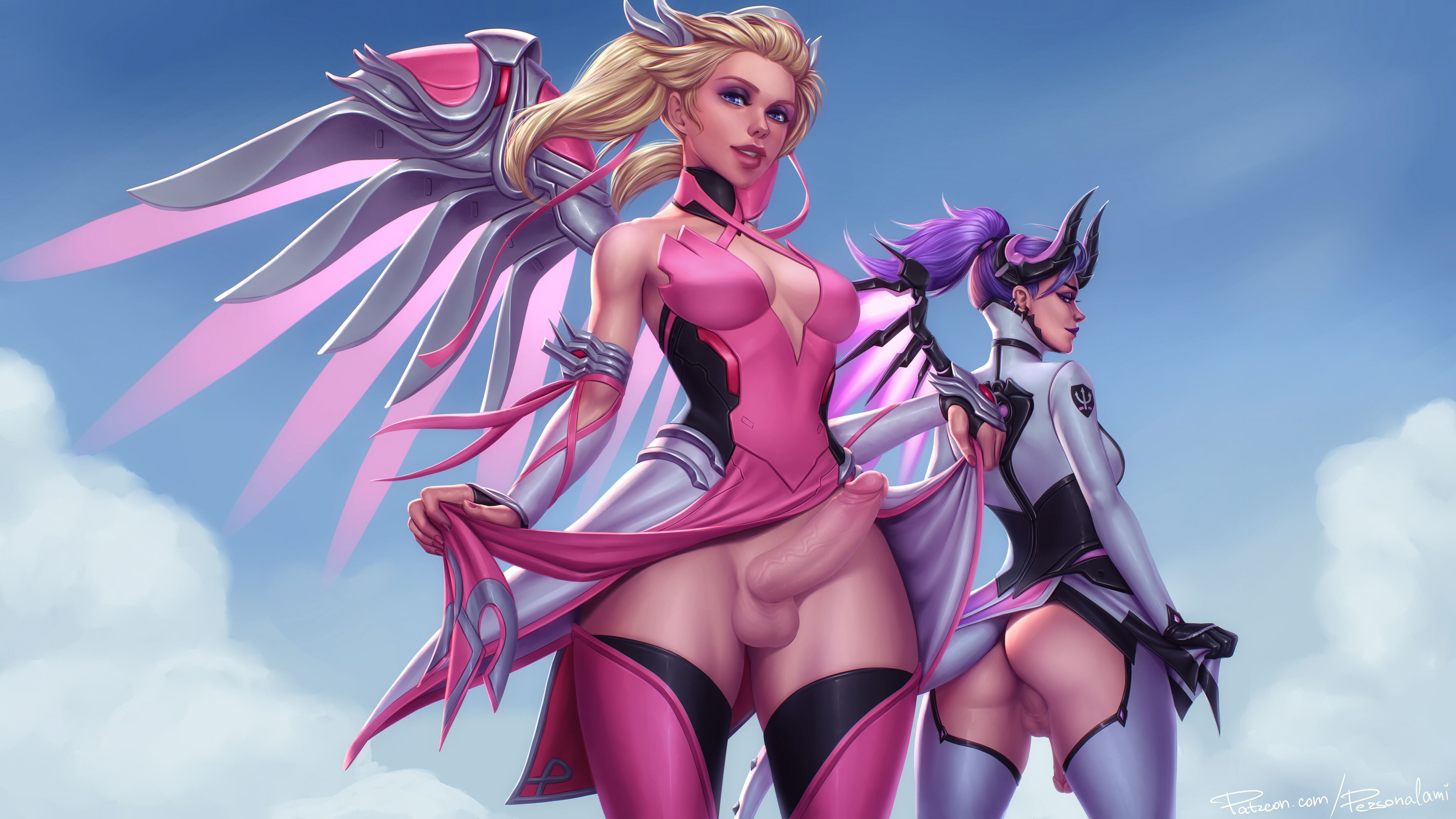 Pink mercy black