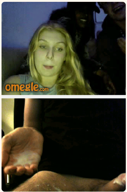 Amazing omegle girls strips cock