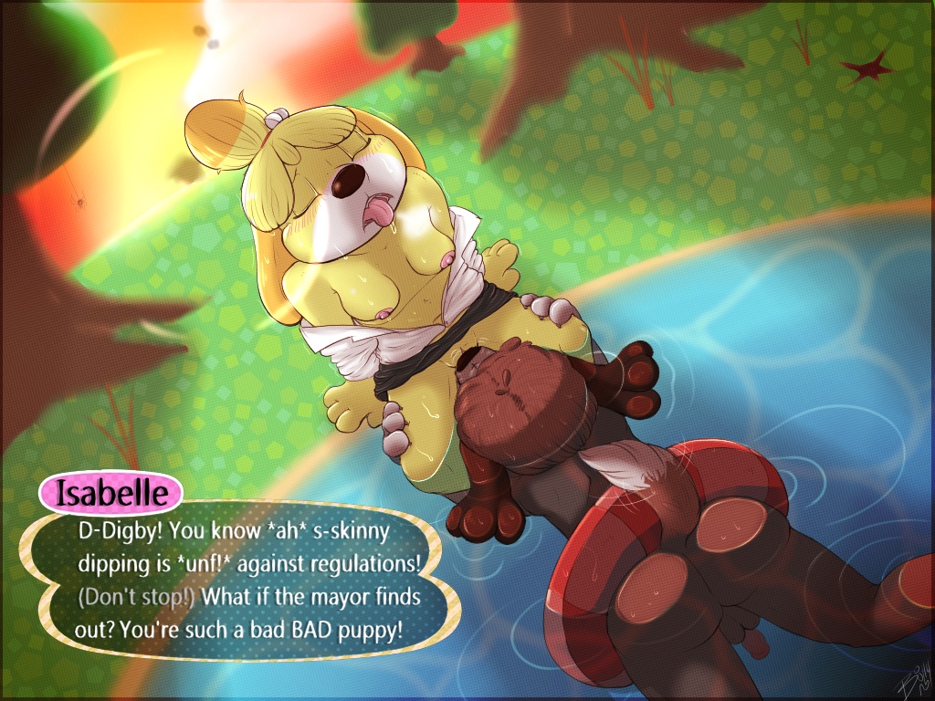 Saint reccomend isabelle dirty doggy thigh