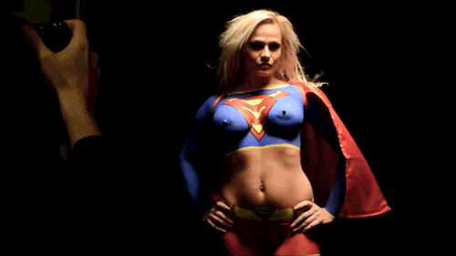 Cannon reccomend supergirls super sexy bellybutton play