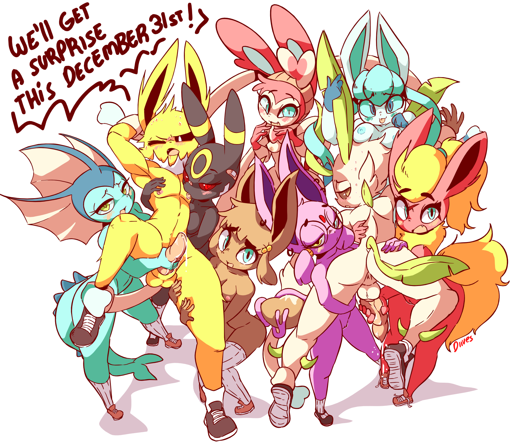 Bloomer reccomend vaporeon jolteon flareon umbreon glaceon leafeo