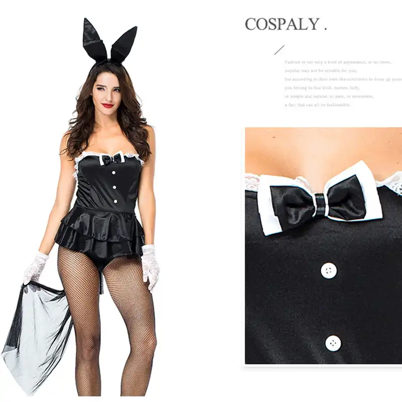General reccomend japanese bunny suit cosplay mesh stocking
