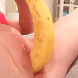 best of Huge banana feel pussy wanted