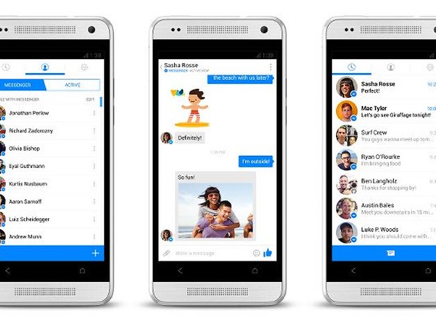 HQ reccomend messenger phone with facebook