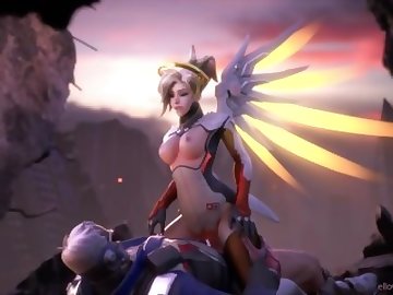 Ump reccomend mercy riding rough overwatch blender animation