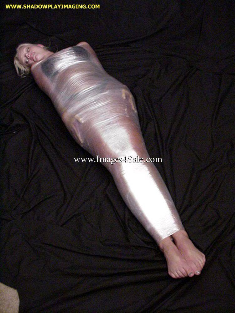 best of Saran wrap short mummification
