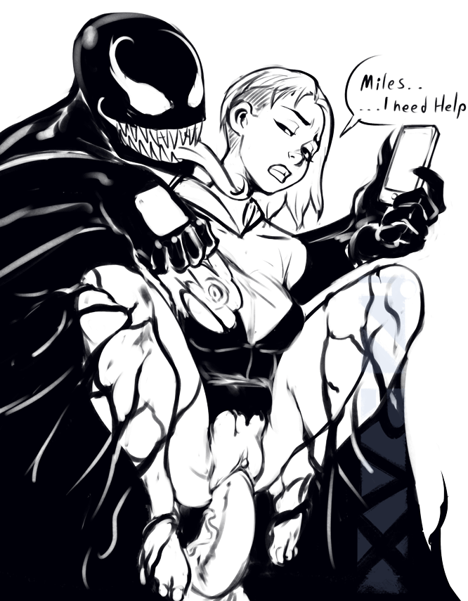 Venom literally sexually assaults spiderman