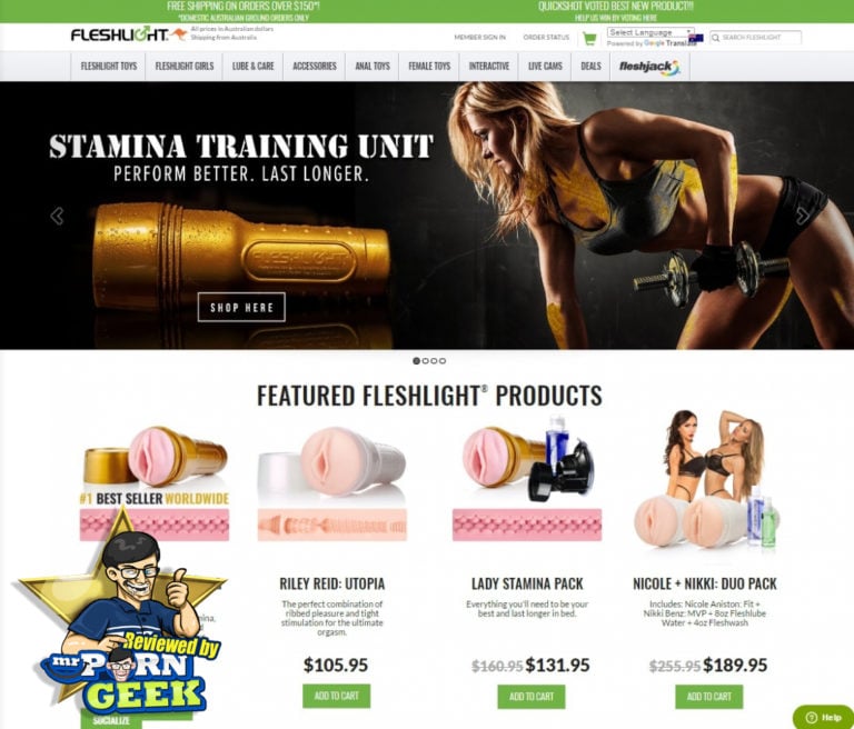 New N. reccomend stamina training unit fleshlight