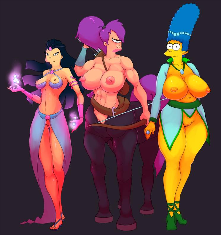 Game futurama porn parody leela