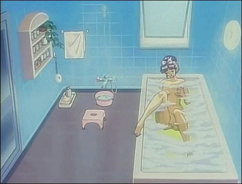 Solo underwater masturbation bathtub with ejaculation