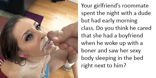 Boyfriend woke girlfriends body