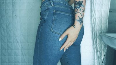 Rocker reccomend breaking denim jeans with farts