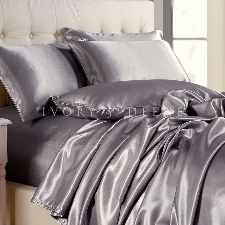 Silk dress satin sheets