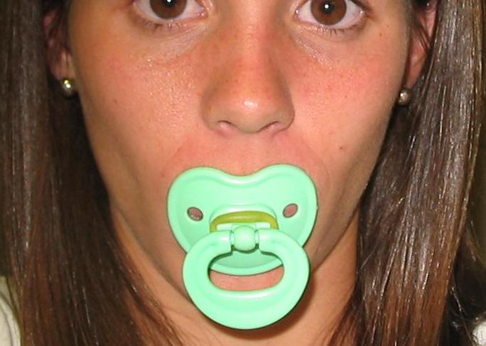 Fendi reccomend anastasia mastusbates with giant pacifier