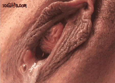 Closeup dripping orgasm strong contractions