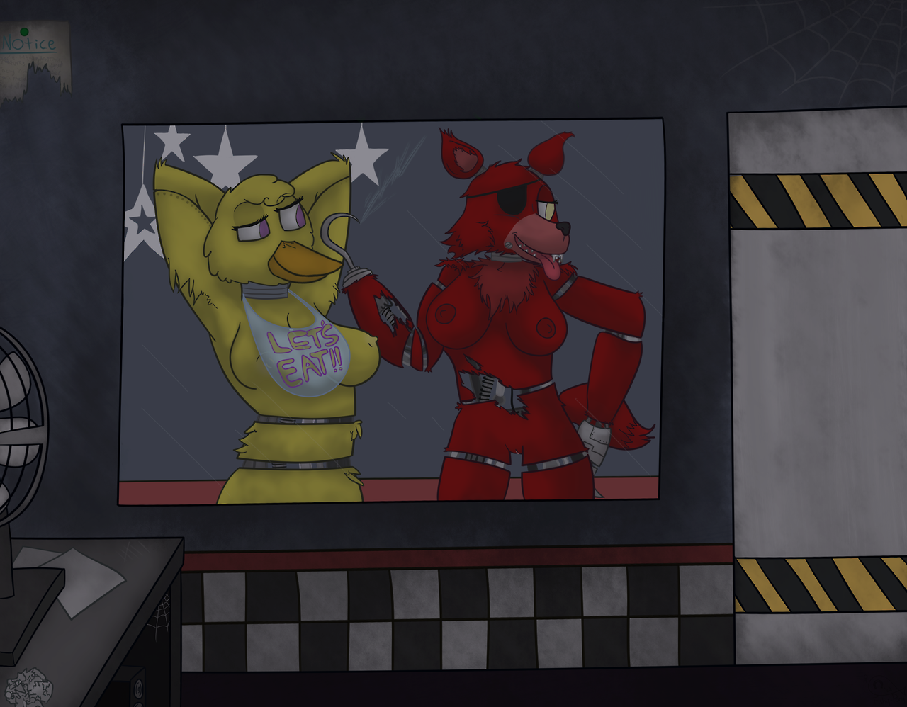 best of Gets female foxy freddys five nights