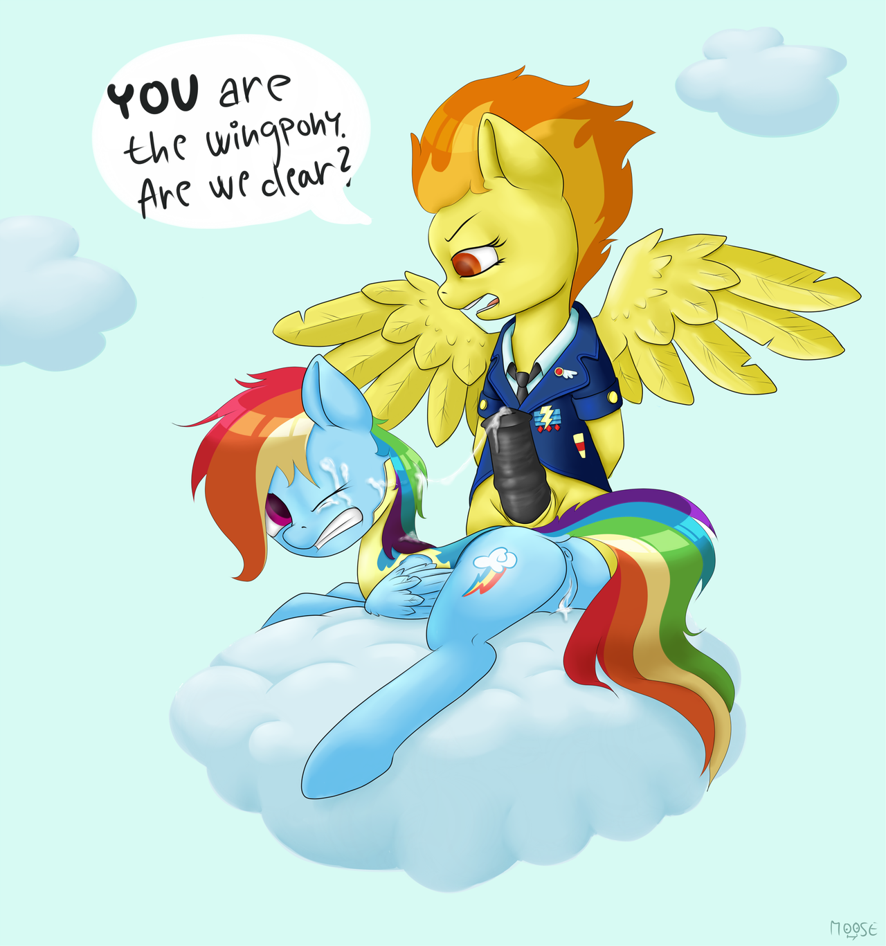 Golden G. reccomend futa rainbow dash spitfire