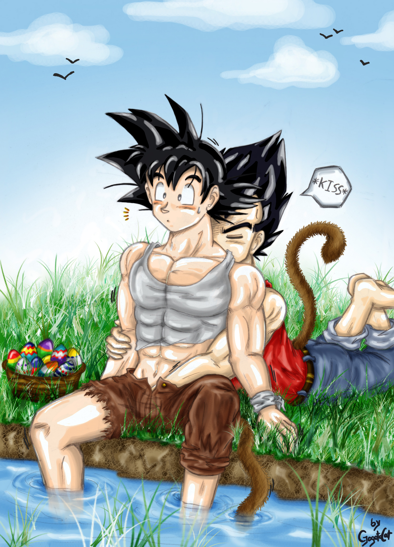 Goku fucks vegeta yaoi full pics