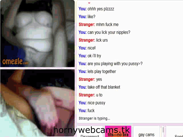 Omegle girl with nice tits wants