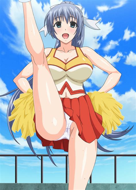 best of Sakunyuu english subbed cheerleader paizuri ouendan