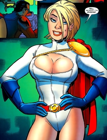 Goobers reccomend book white secazz powergirl comic