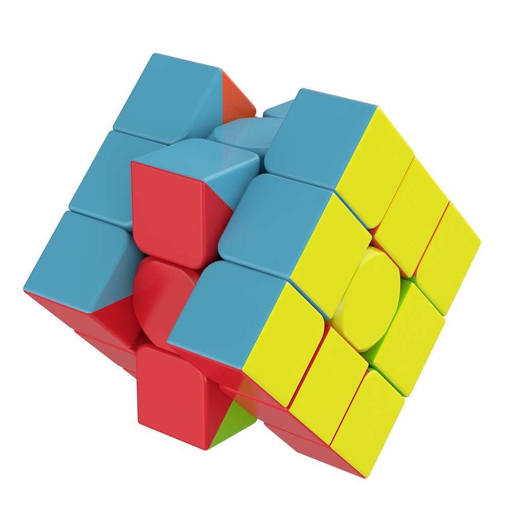 Solving rubiks cube while autistic friend